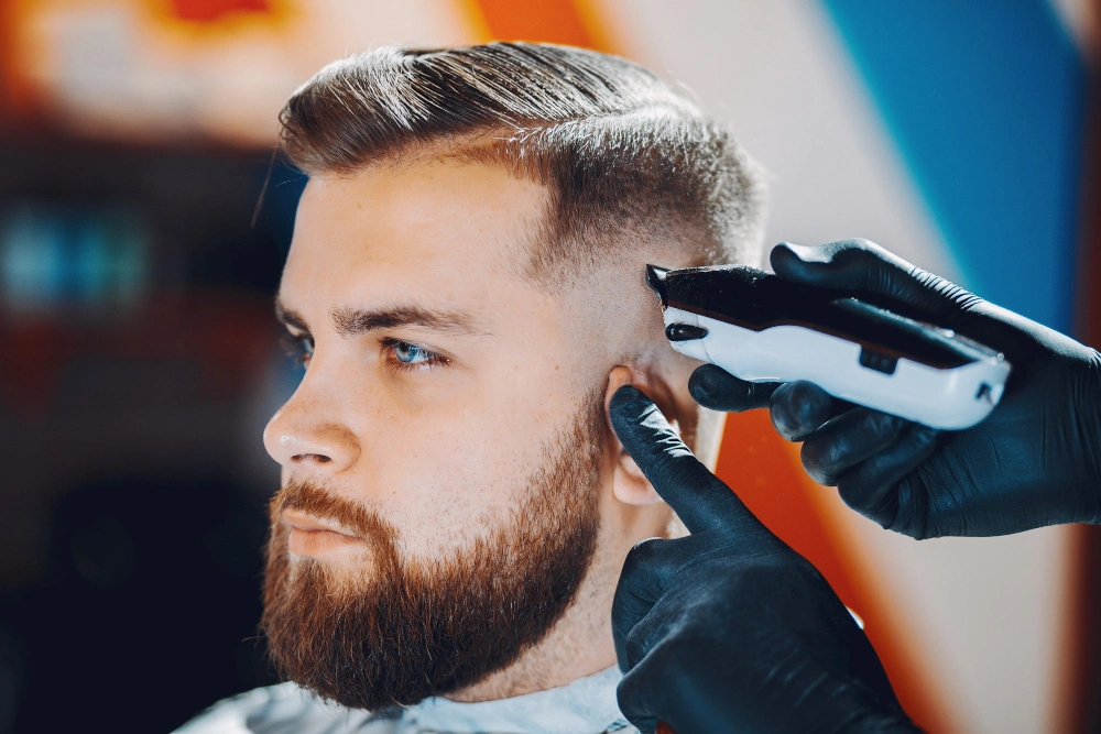  Men's haircut and grooming   - Face Off Barber
